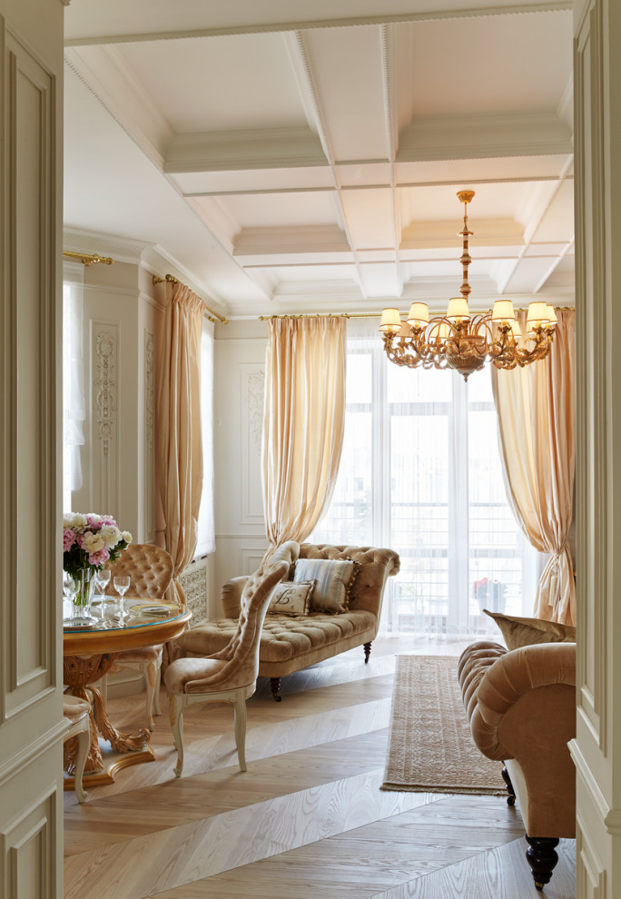 Дизайн квартиры в классическом стиле на Остоженке