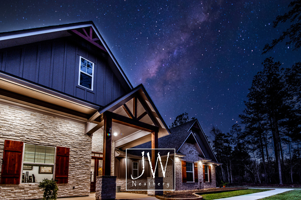 Texas Hill Country Refined Rustic Rustic Exterior Houston by J
