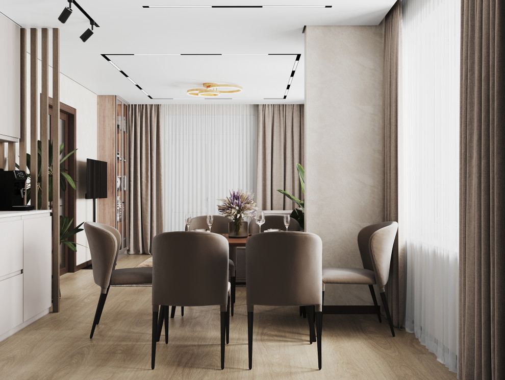 Дизайн квартиры в ЖК "Дома цвета кофе"