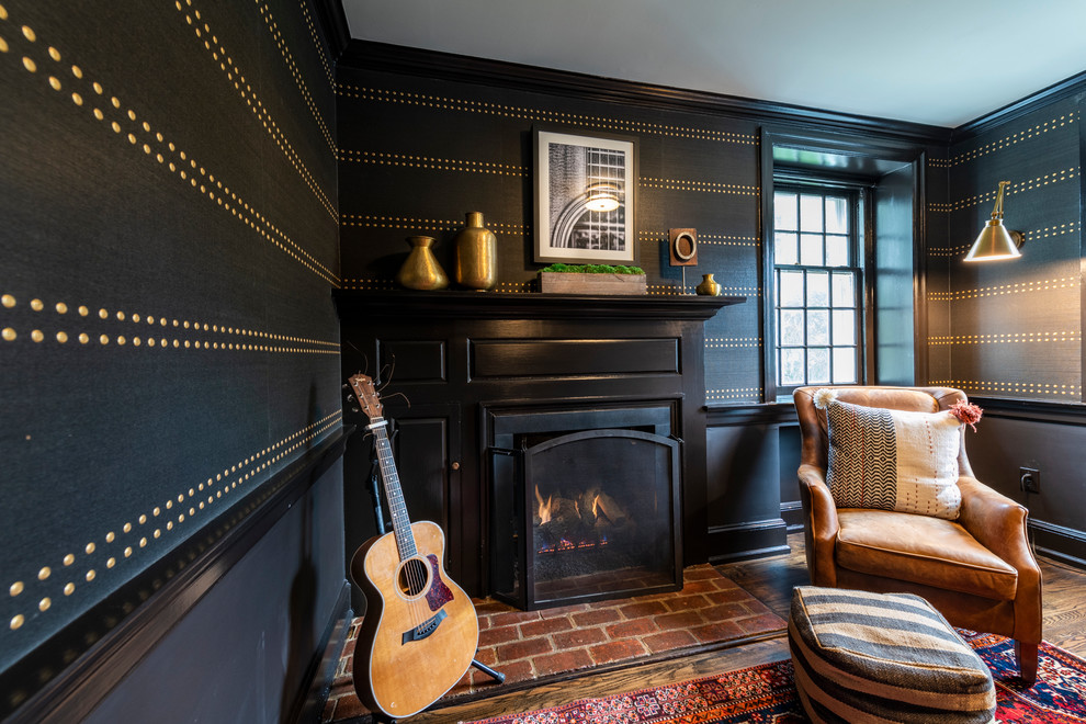 Inspiration for a transitional home design remodel in Philadelphia
