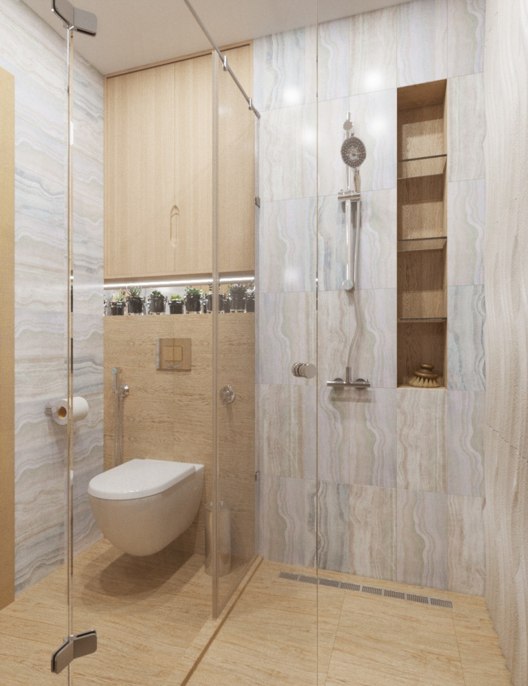 ЖК Бриз 3-х комнатная квартира (Дизайн проект)