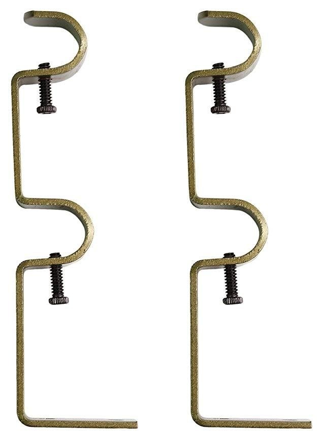 Double Rod Bracket 1 2 And 5 8 Rods Transitional Window