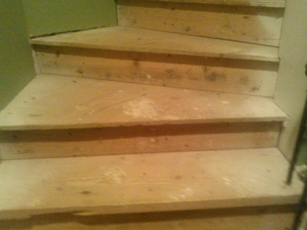 Custom oak staircase