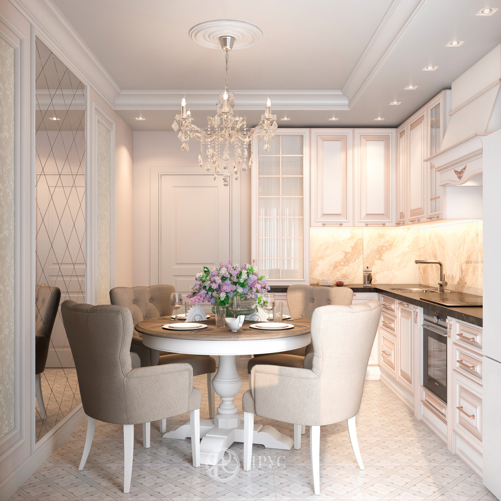 Дизайн интерьера двухкомнатной квартиры