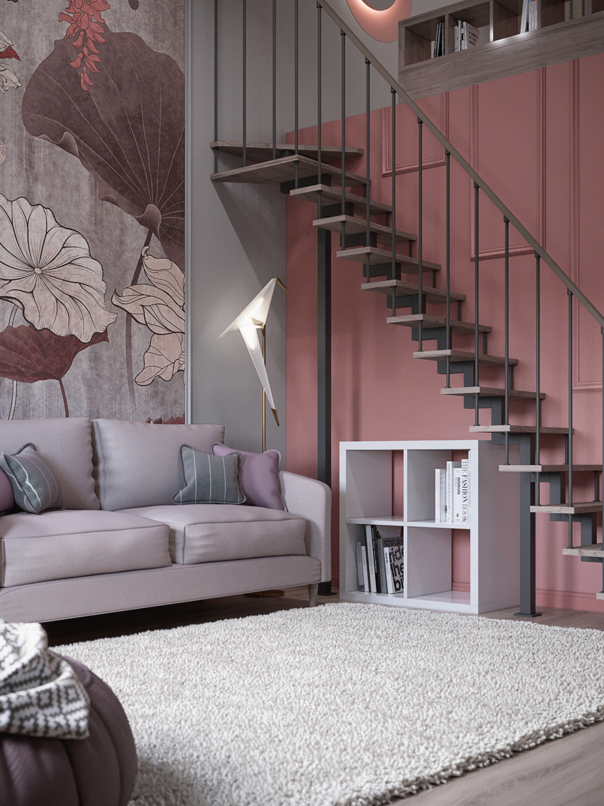 Детская с антресольным этажом