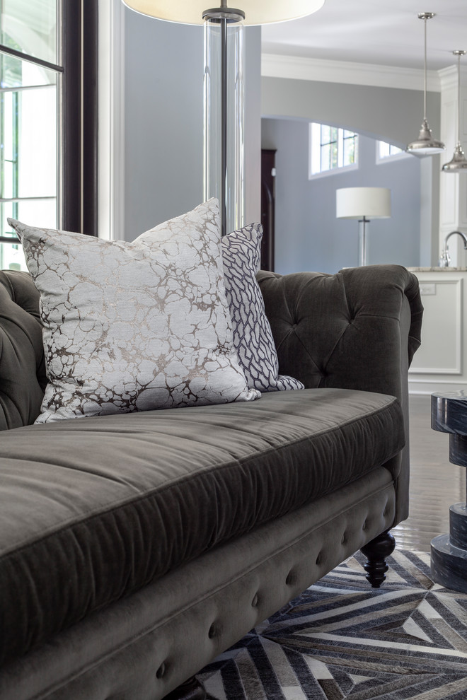 Home design - transitional home design idea in Charlotte