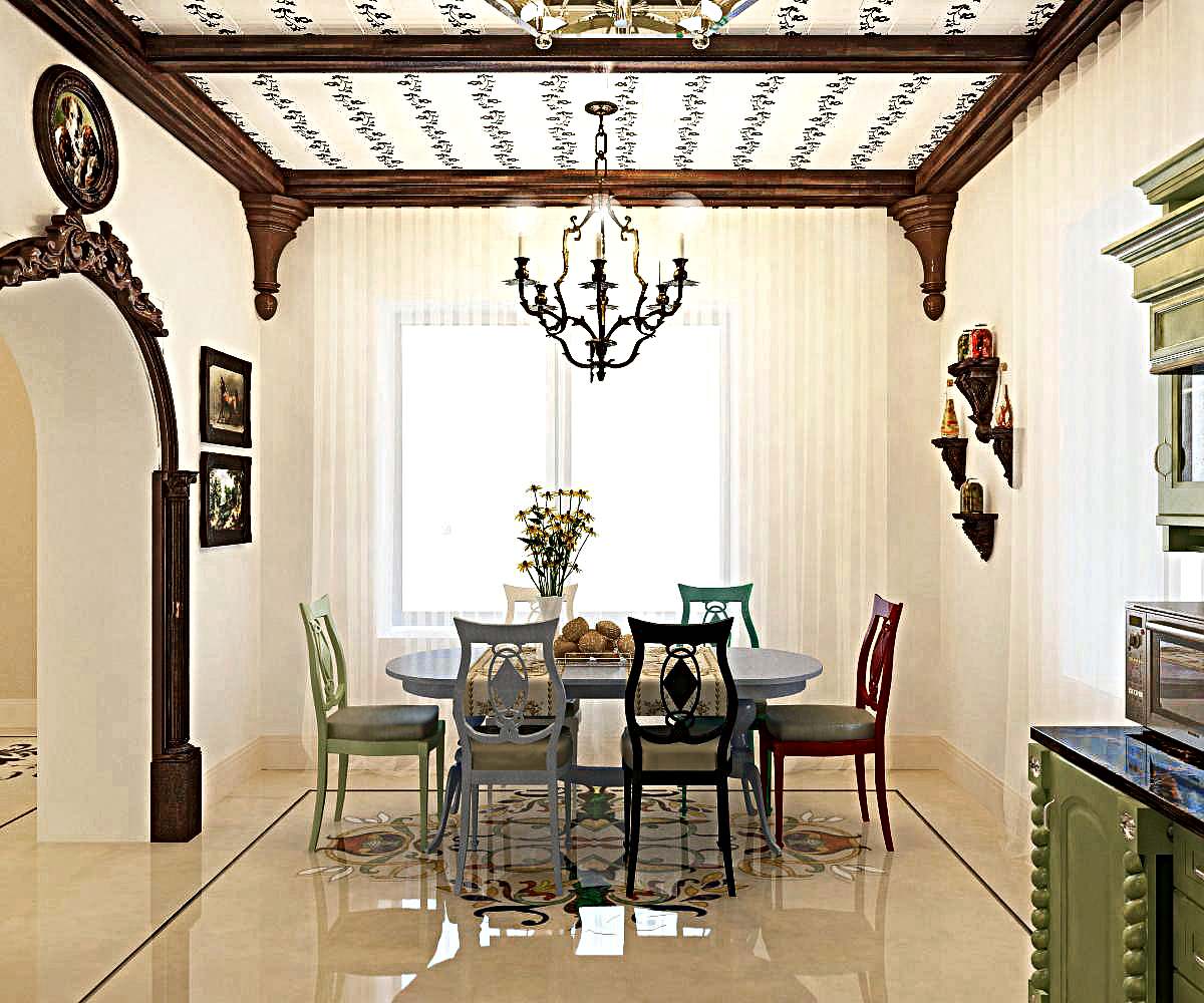 Кухни, столовые.