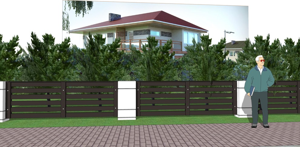 Проект фасадного ограждения LaBeton для поселка Гудвил, Ковров