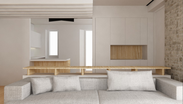 CASA BS contemporary-vardagsrum