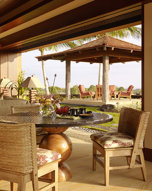 Hawaii Residence Tropical Patio Hawaii by Slifer Designs