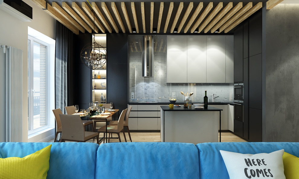 Лофт гостиной