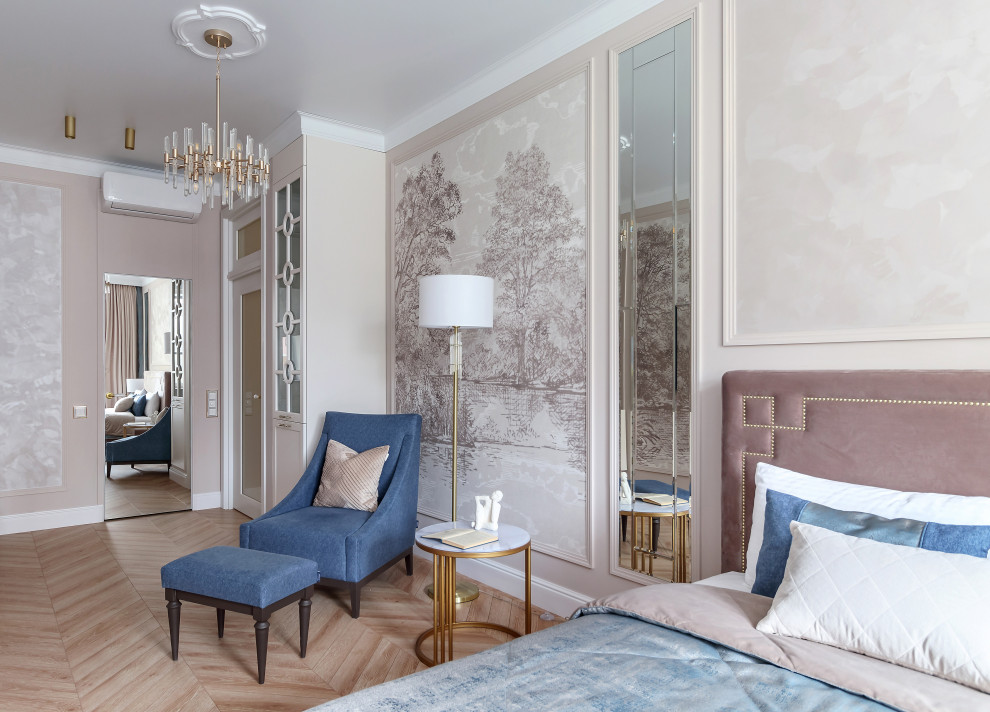 Квартира с элементами американской классики 59 кв. м