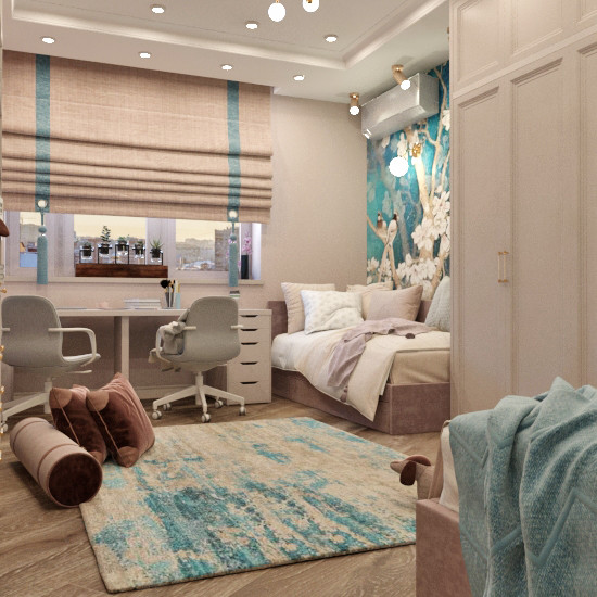 Квартира в Долгопрудном с Панно Ракушка