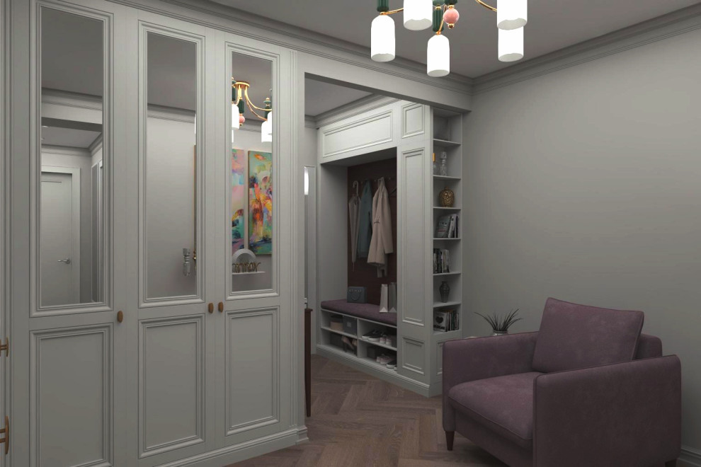 Двухкомнатная квартира рядом с видом на Аптекарский огород