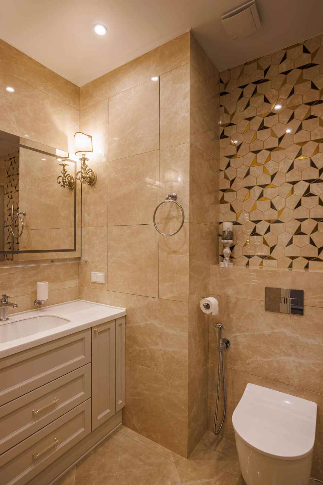 Дизайн и ремонт квартиры на 1ой Тверской-Ямской улице — Игра в классику