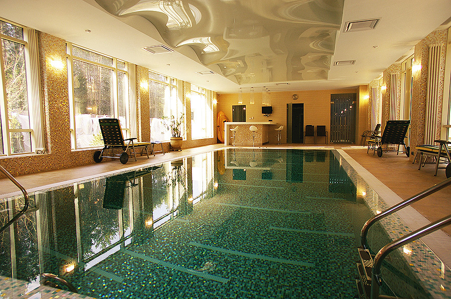 Спа зона в загородном доме