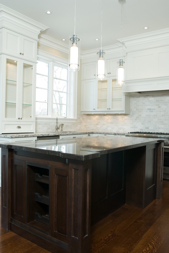 Kitchen - transitional kitchen idea in Toronto