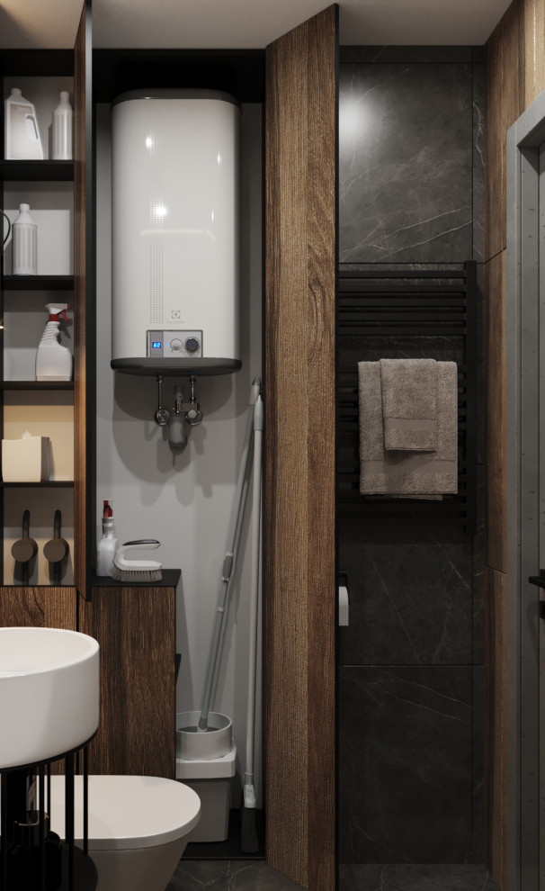 Дизайн ванной комнаты 3 м2