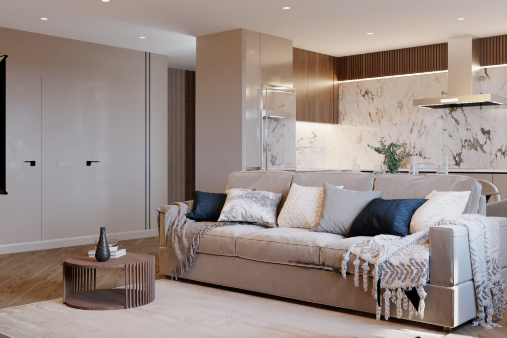 Дизайн проект 4х комнатной квартиры