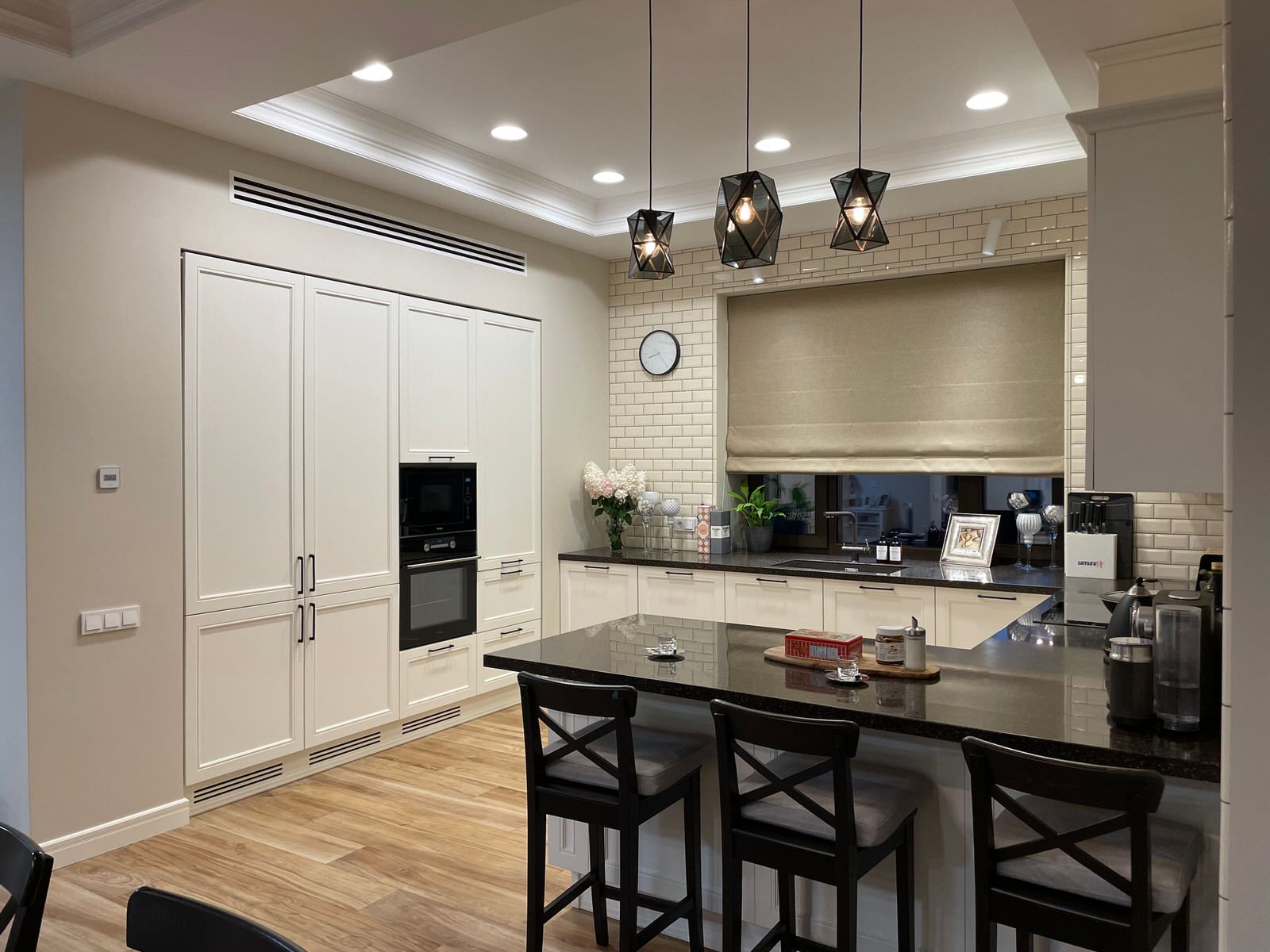 Кухня в загородном доме