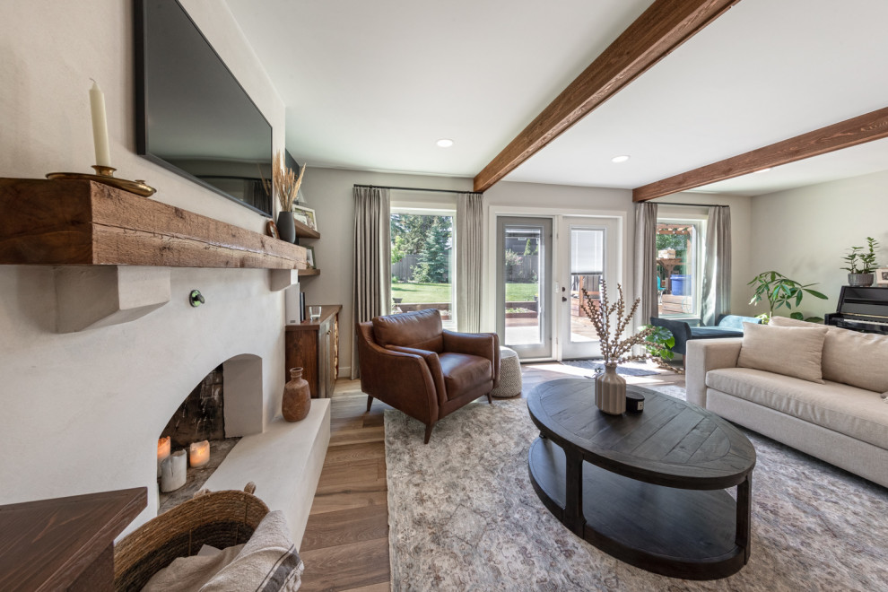 Edmonton Blue Quill Estates Interior Renovation Farmhouse Family