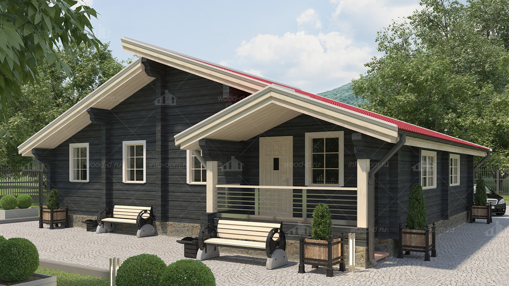 WD-004 Вид - вход со двора.