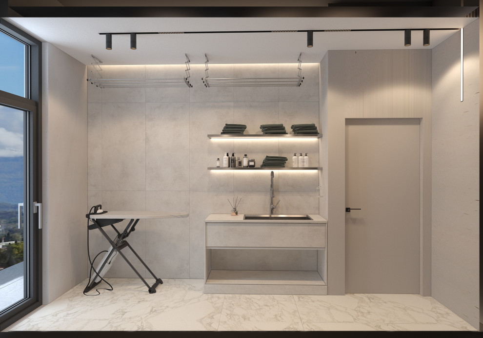 Прачечная в проекте загородного дома Mountain House