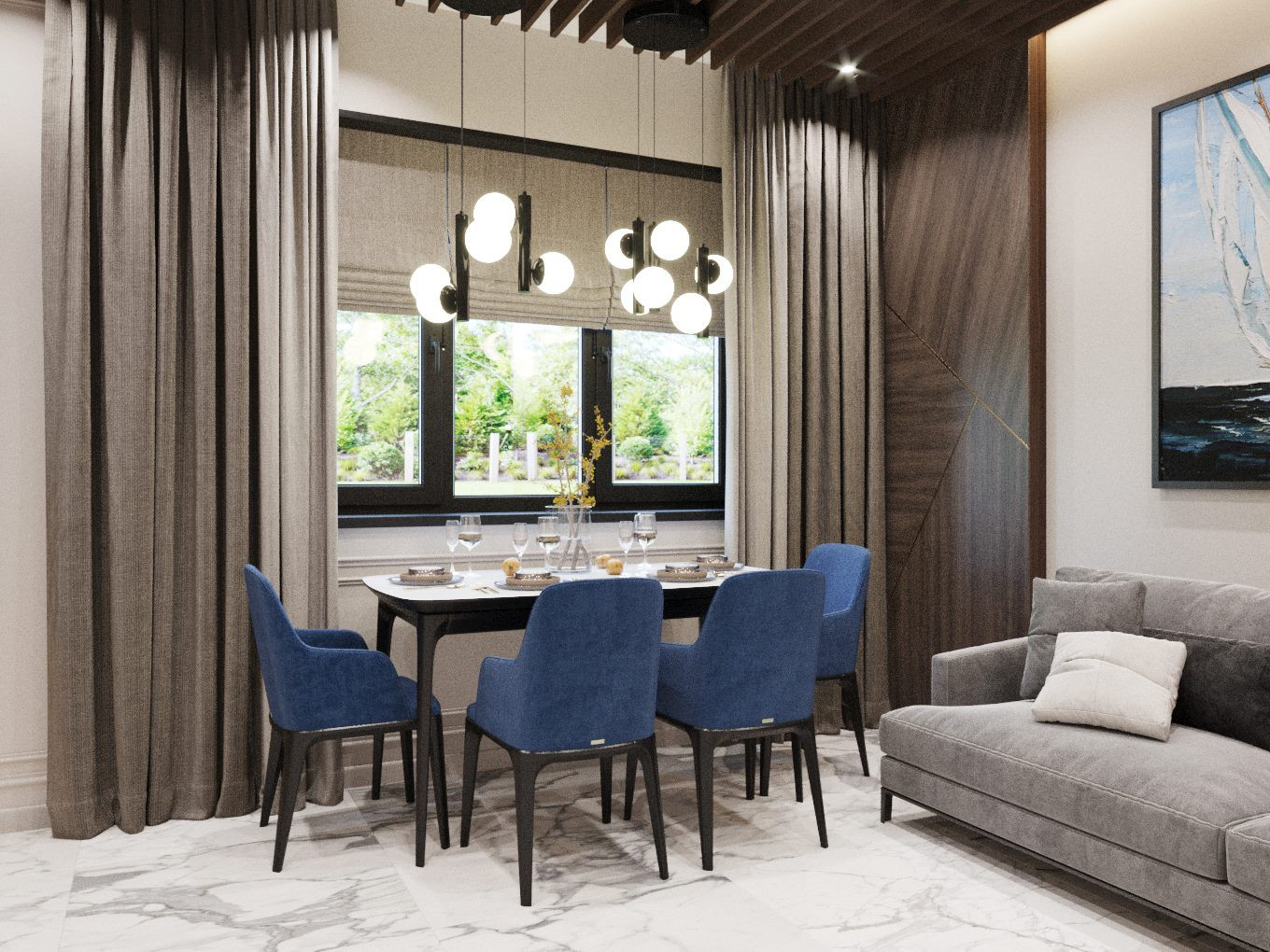 Дизайн-проект квартиры в ЖК Лаванда в Симферополе