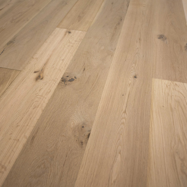 French Oak Unfinished Engineered Wood Floor 7 1 2 X1 Se Box French Oak Unfinished Engineered Wood Floor 7 1 2 X1 Se Box Traditional Flooring By Hurst Hardwoods