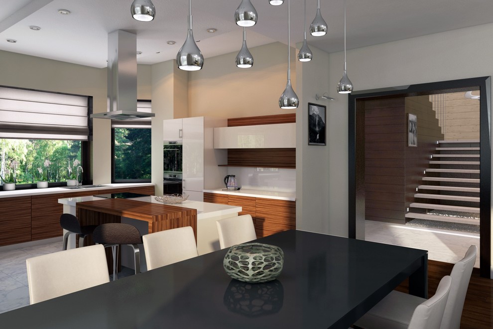 Интерьер загородного дома на Ярославском шоссе