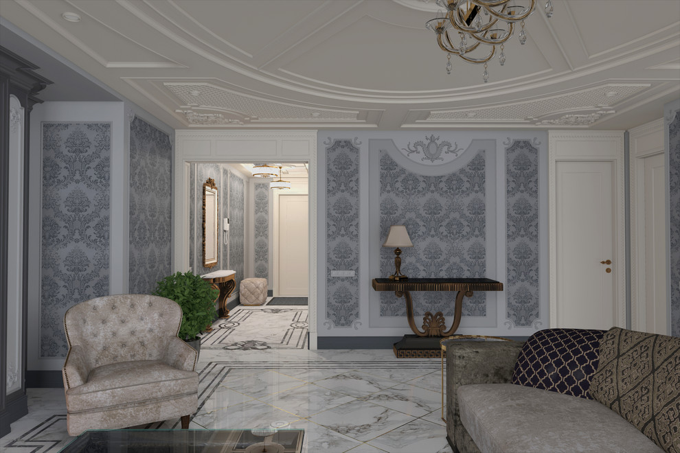 Роскошный интерьер в американском стиле