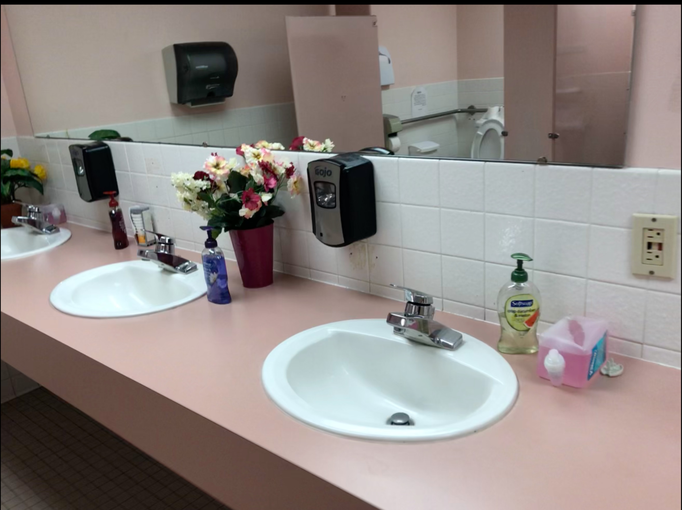 Modern Commercial Bathroom