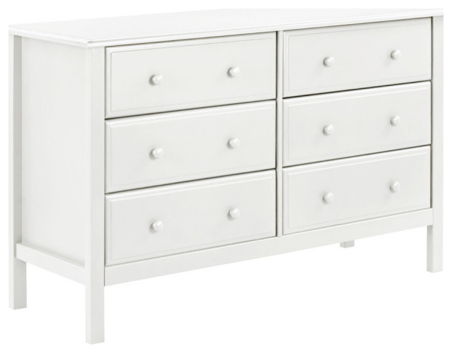 Jayden 6-Drawer Double Wide Dresser - Transitional ...