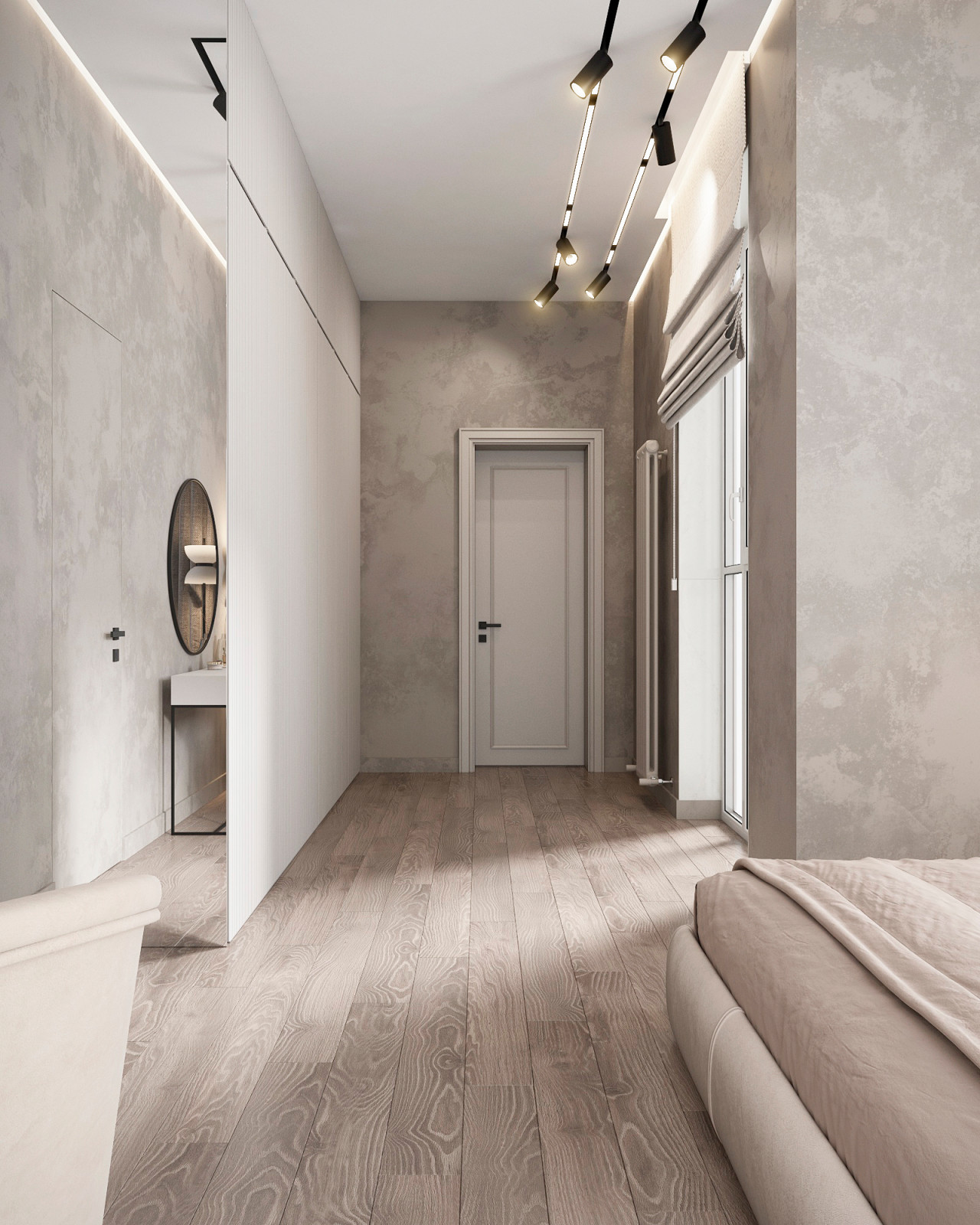 Квартира с вторым светом в современном стиле