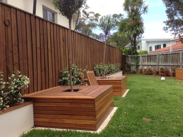 Caringbah moderne-have