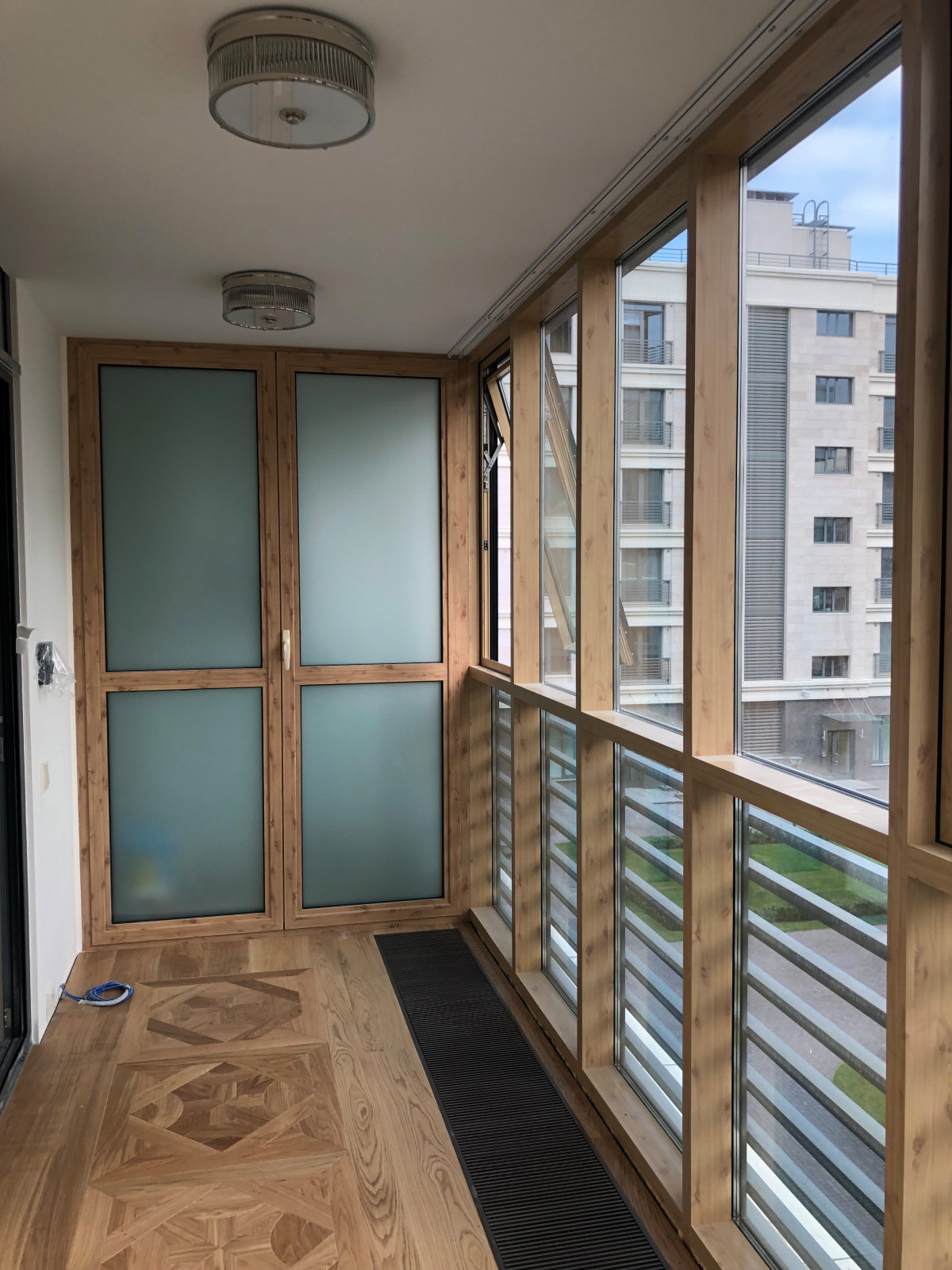 Замена холодного остекления на теплое