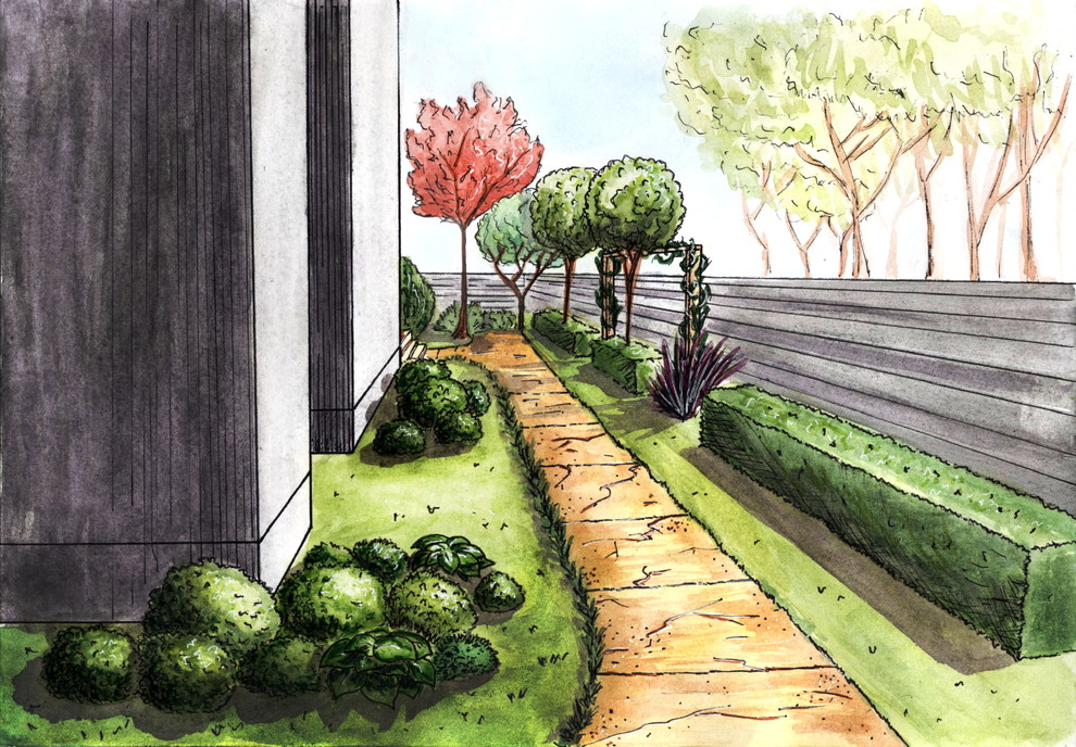 Ландшафтные скетчи