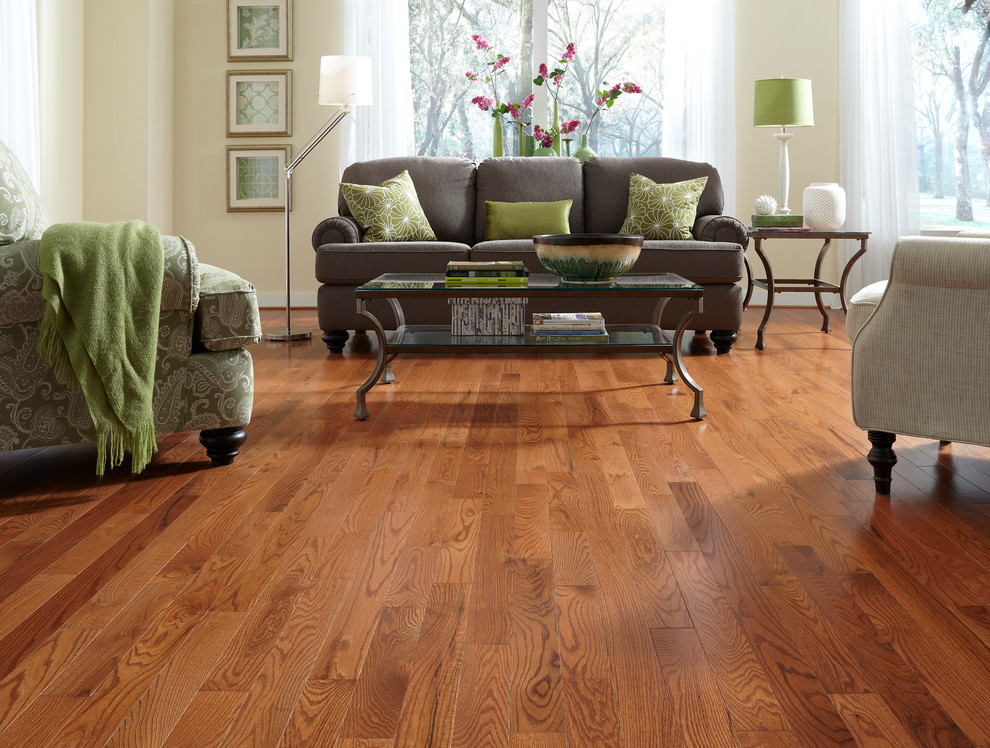 Bellawood Butterscotch Oak Solid Hardwood Transitional