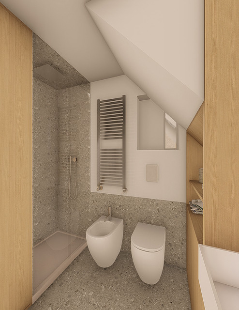 CASA L contemporary-powder-room