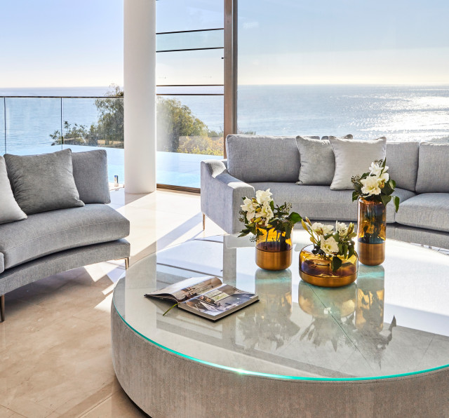 Bayside Residence contemporary-living-room
