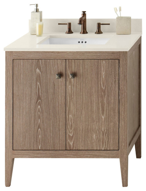 Ronbow Sophie Solid Wood 30 Vanity Cabinet Base Aged Oak Ronbow Sophie Solid Wood 30 Vanity Cabinet Base Aged Oak