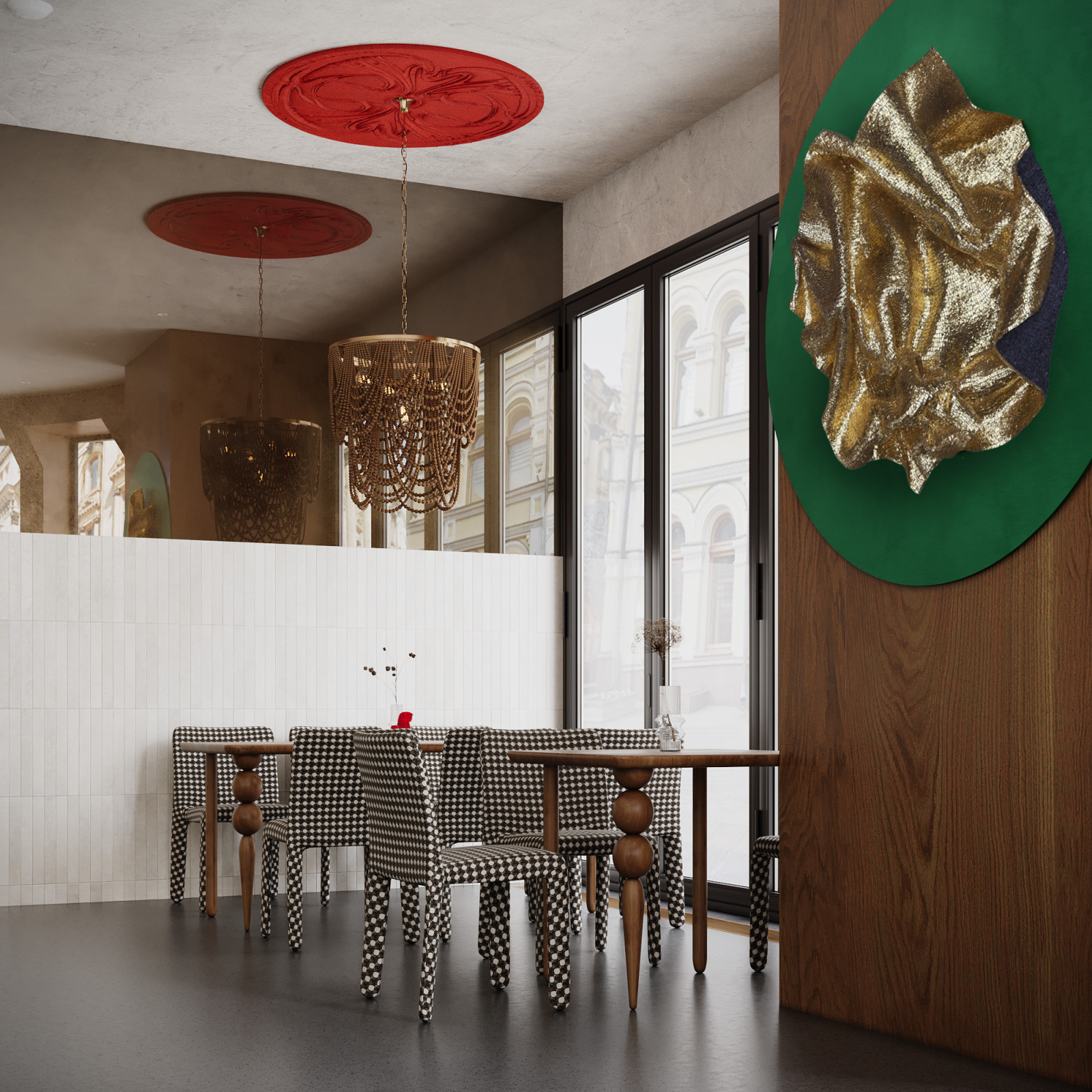 Дизайн интерьера кафе в Москве