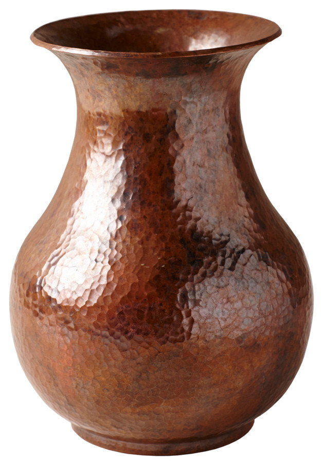Santa Cruz Copper Vase, Tempered