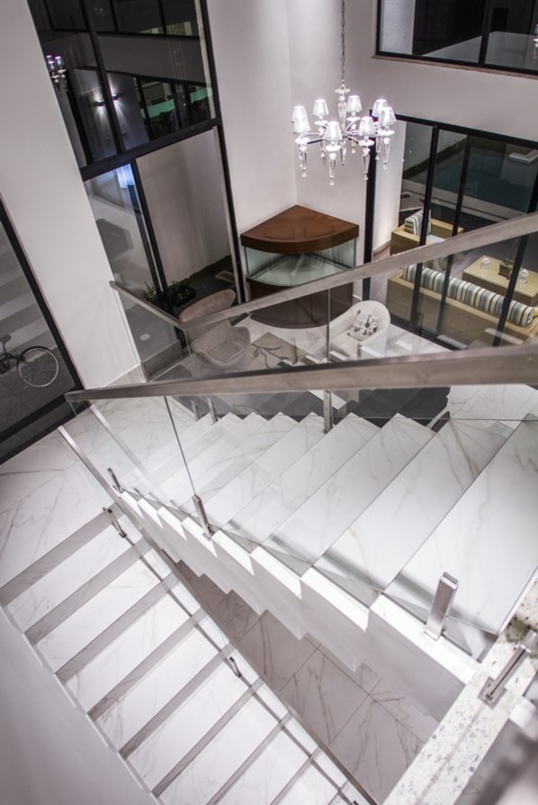 Contemporary staircase in Other.
