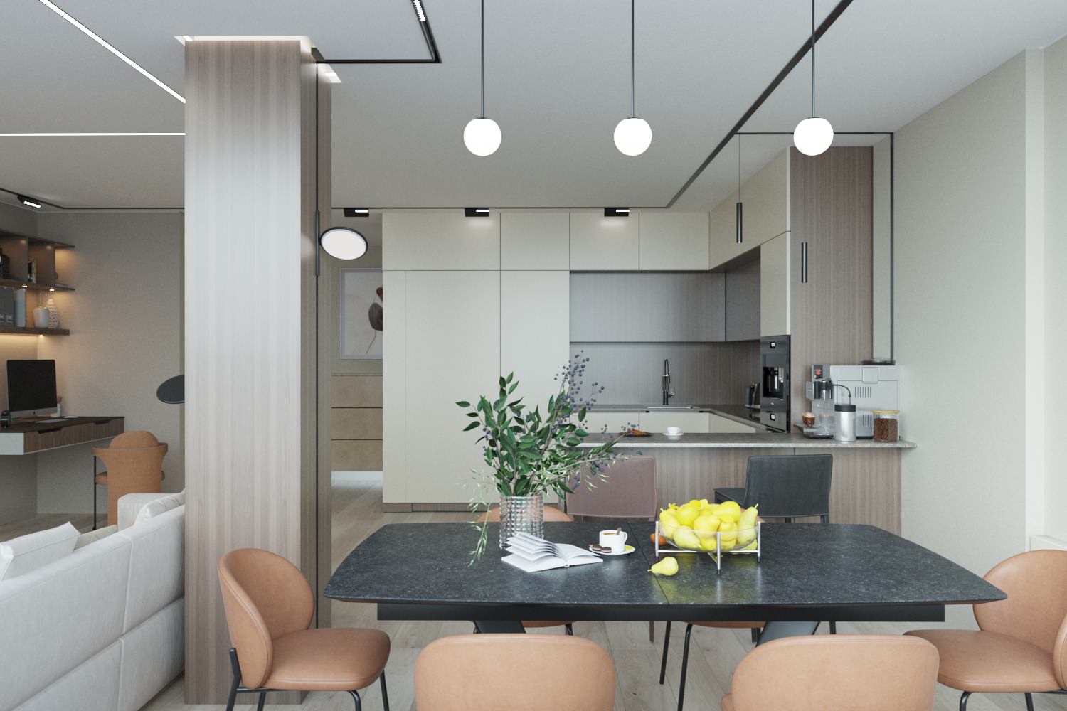 Двухкомнатная квартира среди облаков