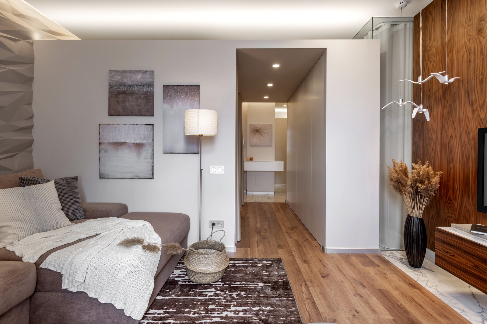 "Осеннее сияние" из серии интерьеров Состояния природы