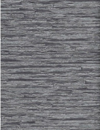 Modern Non-Woven Wallpaper - Dark Grey Brix Wallpaper, Roll