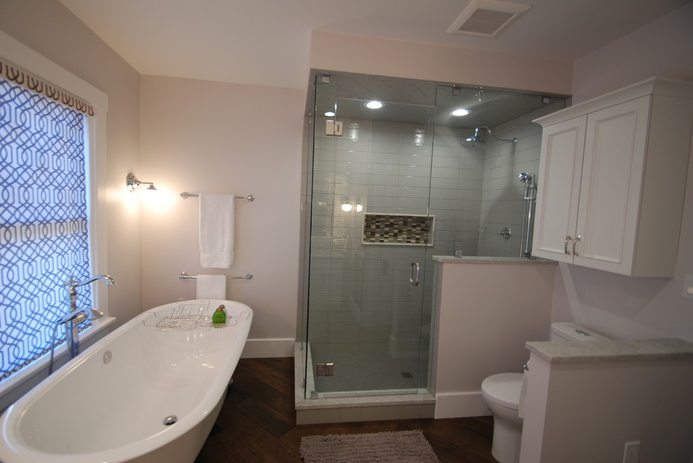 Bathroom - large transitional bathroom idea
