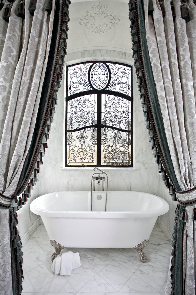 Inspiration for a traditional bathroom in Orange County.