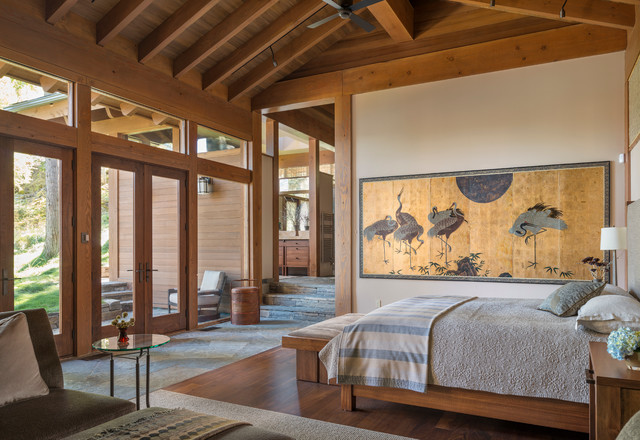 Wilderness Retreat rustikal-schlafzimmer